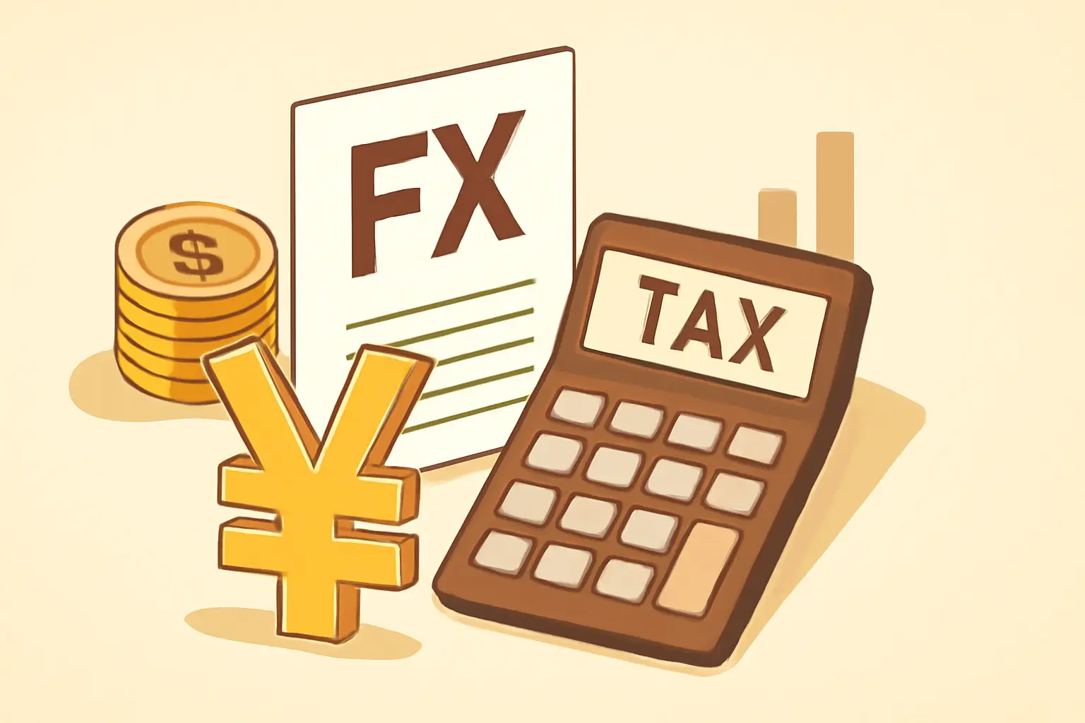 海外FX税金の計算方法と申告手順をシミュレーションで徹底解説